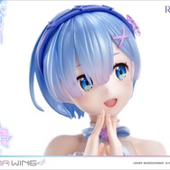 「リゼロ」大人気「レム」を純白のオフショルダードレスで立体化！満面の笑みを浮かべるフェイスパーツも素敵