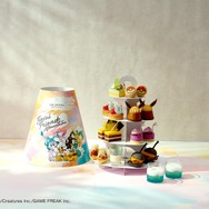 『ポケモン』イーブイフレンズがカフェに大集合！“アフタヌーンティー”でブースターの炎のようなタルトなど見た目も味も高級スイーツが楽しめる