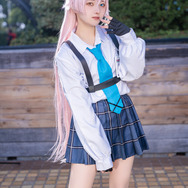 小鳥遊ホシノ『ブルーアーカイブ』／楪カヲル（@yuzuriha_kaworu）、撮影：tama（X：@tama_0811_）