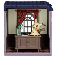 イーブイもびっくり！『ポケモン』真夜中の不思議な屋敷で過ごすミミッキュたちが立体化ー全て組み合わせると大きな屋敷に