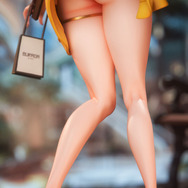 魅惑の金髪ギャル！『勝利の女神：NIKKE』より「ルピー」のフィギュアが予約開始―ショッピングバッグや輝くアサルトライフルまでしっかり再現