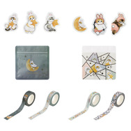 星空の下で戯れるうさにゃん…！「mofusand」一番くじが発売ー目玉のA賞はビックサイズな月のうさにゃんぬいぐるみ