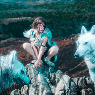 サン「もののけ姫」／べるか（X：@beruka225）、撮影：HATATAN（X：@MNO87295778）