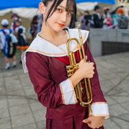 セーラー服が似合い過ぎな神戸のジュニアコスプレイヤー！「響け