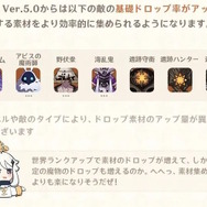 『原神』Ver.5.0でついに「世界ランク9」開放へ!特産品の探知機能、聖遺物廻聖のラインナップ追加など盛りだくさんの大型アプデに