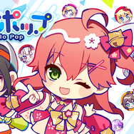 ホロライブ二次創作ブランド「holo Indie」新作『ホロポップ』9月5日配信！タレントとピンボールでチャンネル登録者数を増やそう