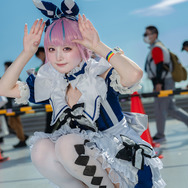 湊あくあ「ホロライブ」／みなとみら（X：@tehslu_cosab_xx）