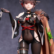 “背中で魅せる”忍者！『勝利の女神：NIKKE』サクラが「黒夜密行」コスチュームで立体化―髪や衣装、武器まで細かすぎる造形が美しい