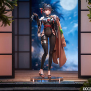 “背中で魅せる”忍者！『勝利の女神：NIKKE』サクラが「黒夜密行」コスチュームで立体化―髪や衣装、武器まで細かすぎる造形が美しい