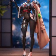 “背中で魅せる”忍者！『勝利の女神：NIKKE』サクラが「黒夜密行」コスチュームで立体化―髪や衣装、武器まで細かすぎる造形が美しい