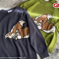 映画「グレムリン」公開40周年にあわせて、秋冬アパレルが新登場！ギズモを精密に刺繍したスウェットやトレーナーなど性別を問わないデザイン