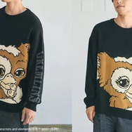 映画「グレムリン」公開40周年にあわせて、秋冬アパレルが新登場！ギズモを精密に刺繍したスウェットやトレーナーなど性別を問わないデザイン