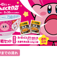 カービィ 吉野家まんぷく大作戦 完全受注生産品 カービィどんぶり並盛 2個 新品 カービィのどんぶりが可愛いすぎる…！『星のカービィ』×「吉野家