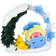 笑い転げるピカチュウ&タマザラシが楽しそう!エーフィや 笑い転げるピカチュウ&タマザラシが楽しそう!エーフィや