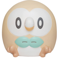 ぷにぷにな「モクロー」にキュン…！『ポケモン』ぷにっと触るとピカッと光るライトに癒やされる