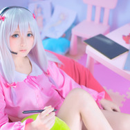 和泉紗霧「エロマンガ先生」／Banrcosplay（X：@banbanr233）