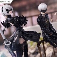 スラリと伸びた美脚に見惚れる！アニメ『NieR:Automata』より「2B」「9S」がフィギュア化―ゴーグルを外して素顔も楽しめる