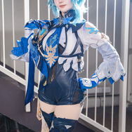 エウルア『原神』／五色もか（@moka_4416）