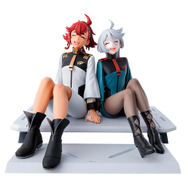 【新品未開封】一番くじ 機動戦士ガンダム 水星の魔女 A賞 スレッタ&ミオリネ 水星の魔女」新作一番くじ発表―幸せそうに笑い合うスレッタ