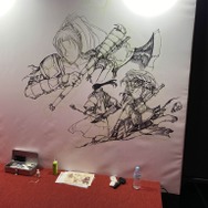 『Khazan』巨大漫画が迫力満点！徐々にイラストが出来上がる、ビジネスデー2日間の記録【TGS2024】