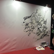 『Khazan』巨大漫画が迫力満点！徐々にイラストが出来上がる、ビジネスデー2日間の記録【TGS2024】