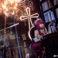 ロサリア『原神』／冷翼可_Kero（Weibo：@冷翼可_Kero）