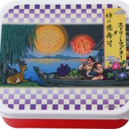 リュウや春麗が和風に佇む…！『ストリートファイター』×奈良名産「柿の葉寿司」コラボ発表―食べた後には弁当箱にも