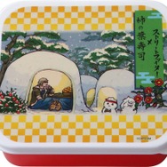 リュウや春麗が和風に佇む…！『ストリートファイター』×奈良名産「柿の葉寿司」コラボ発表―食べた後には弁当箱にも