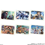 原神』歴代キービジュアルを揃えたシールウエハースが素敵