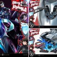 約25万円の『ペルソナ5』「新島真」スタチューが圧倒的な出来栄え！バイク型の「ヨハンナ」も付属し、1/4スケールの大迫力で立体化