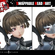 約25万円の『ペルソナ5』「新島真」スタチューが圧倒的な出来栄え！バイク型の「ヨハンナ」も付属し、1/4スケールの大迫力で立体化
