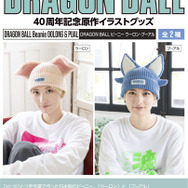 「ドラゴンボール」40周年記念原作イラストグッズが予約受付開始！孫悟空の髪型を手作業で再現したビーニーなどユニークなラインナップ
