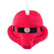 「機動戦士ガンダム」より「シャア専用ザク」がティッシュボックスカバーに！ブレードアンテナ部分をティッシュに見立てて頭部を再現