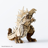 尻尾の先まで精巧な“竹ゴジラ”！「ゴジラ（2023）」が大迫力かつ、環境に優しい竹製クラフトパズルに