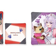 新品　ホロライブ　モンハン　ミオ　フブキ　ビッグタオル　ゲーマーズ　カプコン限定 モンスターハンター×ホロライブゲーマーズ ビッグタオル 白上