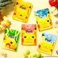 ★激レア★ピュレグミ×ピカチュウ　アクキー ピカチュウ型のグミが可愛い！「ピュレグミポケモン」第8弾
