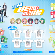 にじさんじ・月ノ美兎がルーズソックスでチョベリグ！“平成スタイル”な周央サンゴ、緑仙らのグッズ登場―懐かしの“メル画”再現度が高すぎる