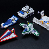 ユーナイト、ガッチャスパルタン！5機のGメカで合体できる「ガッチャマンF」がプラモ化―「大鷲の健」を乗せて“科学忍法ハイパーシュート”も再現