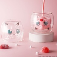飲み物を注ぐと『ポケモン』が浮かび上がる！可愛いデザインのダブルウォールグラスに、プリンとカビゴンの表情違い全4種がラインナップ