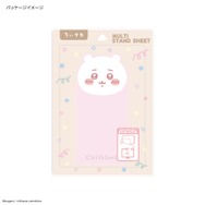 「ちいかわ」たちの表情が可愛い！スマホを置いたりと、自由に使えるマルチスタンドシート全4種がラインナップ