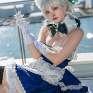 十六夜咲夜／水羽えと（X：@Etocha_cos）