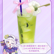 ホロライブ「紫咲シオン」のコラボカフェ開催決定！ケチャップの「しおっこ（ハート）」が可愛いオムライスなど、フードやグッズが目白押し