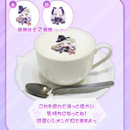 ホロライブ「紫咲シオン」のコラボカフェ開催決定！ケチャップの「しおっこ（ハート）」が可愛いオムライスなど、フードやグッズが目白押し