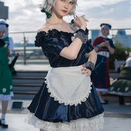 十六夜咲夜／よしのかこ（X：@kk_yoshino_0）