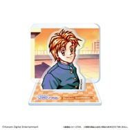 『ときメモ』ゲーム画面を“背景”ごと再現したアクスタがガシャポンに！いつでも藤崎詩織たちとデートして会話できる