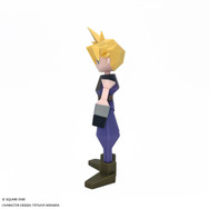 『FF7』懐かしい“ポリゴン”姿の「クラウド・ストライフ」ソフビフィギュアが再受注！両腕、腰、両足首が可動し簡単なポーズもとれる