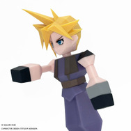 FF7』からクラウドのポリゴンソフビの発売が決定。オリジナルの