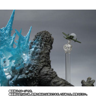 青く輝き放射熱線を放つ「ゴジラ（2023）」フィギュアの抽選販売締切が迫る！印象的なシーンを再現する「飛行機」付き