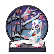 ピカチュウ＆ダルマッカが楽しそうに踊る！和風に描かれた「ポケモン 和の窓」フィギュアが12月16日発売