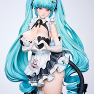 お値段11万のデカさ！『勝利の女神：NIKKE』メイド＆猫耳「プリバティ」が1/4スケールの超巨大スタチューで登場